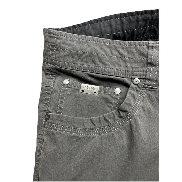 Kuhl KONFIDANT AIR Pants 38x30 Gray Midweight Hiking Camping Mountain Climbing - Picture 7 of 12